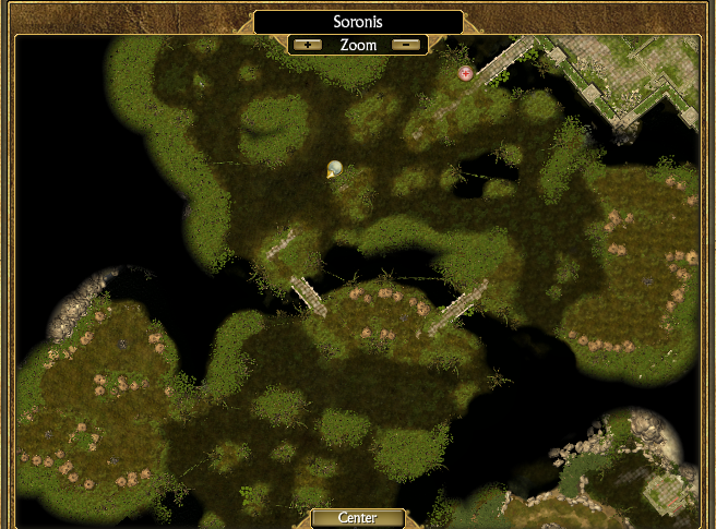 Soronis Swamp Map Location
